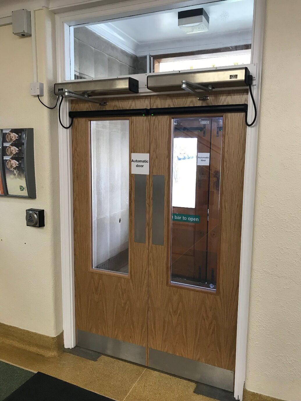 Fire Doors complete with door automation