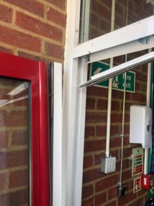 Automatic fire door closers